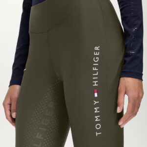 エルミラレディス ウィンターレギンス カモグリーン